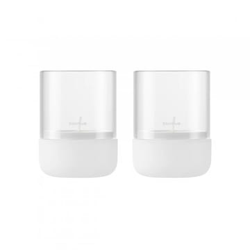 Calma κερί Ø7 εκ. 2-pack - Lily white - Blomus