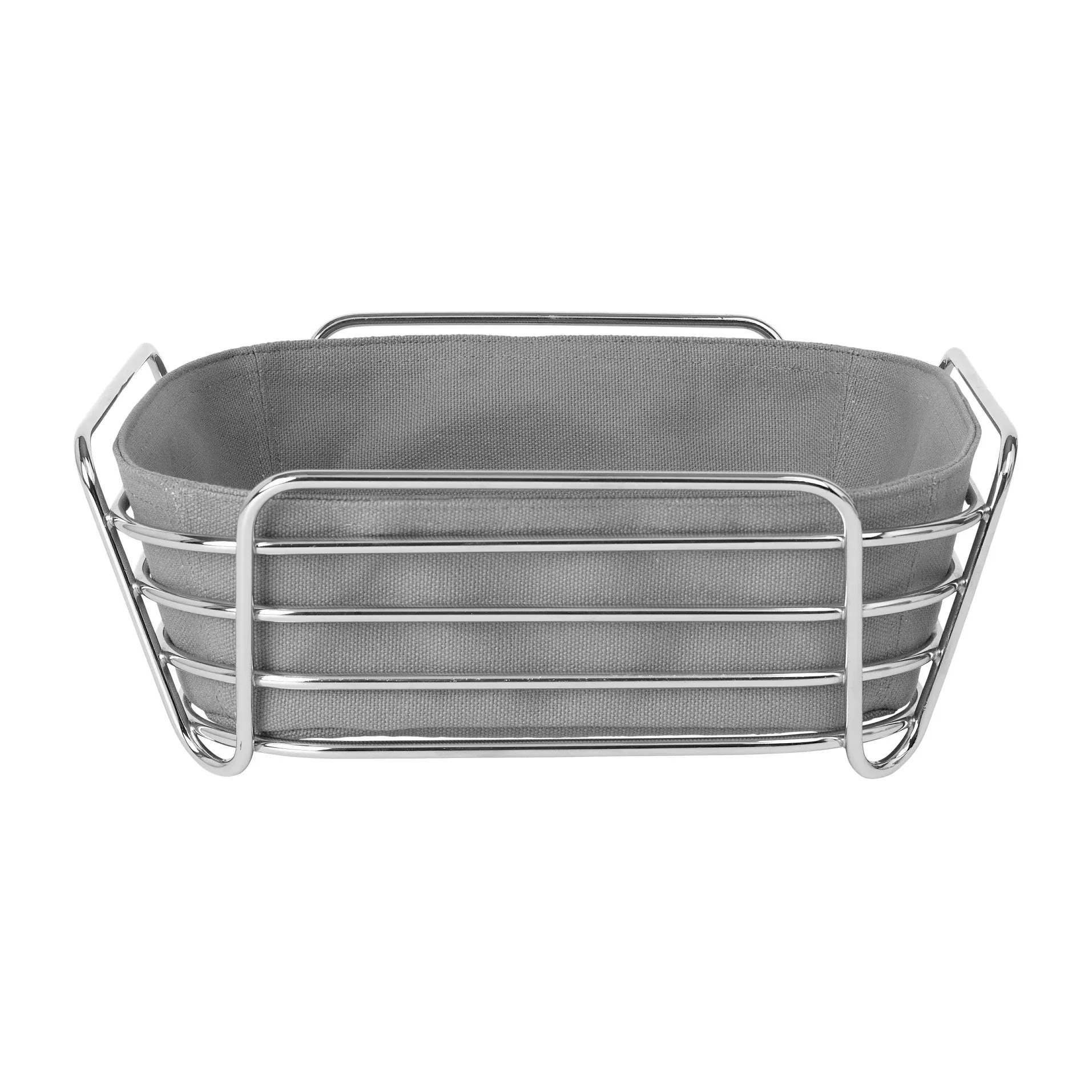 Ψωμιέρα, Delara, 25x25 εκ, Γκριζομπέζ blomus