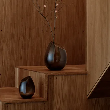 Drop βάζο μικρό - Καφές - blomus