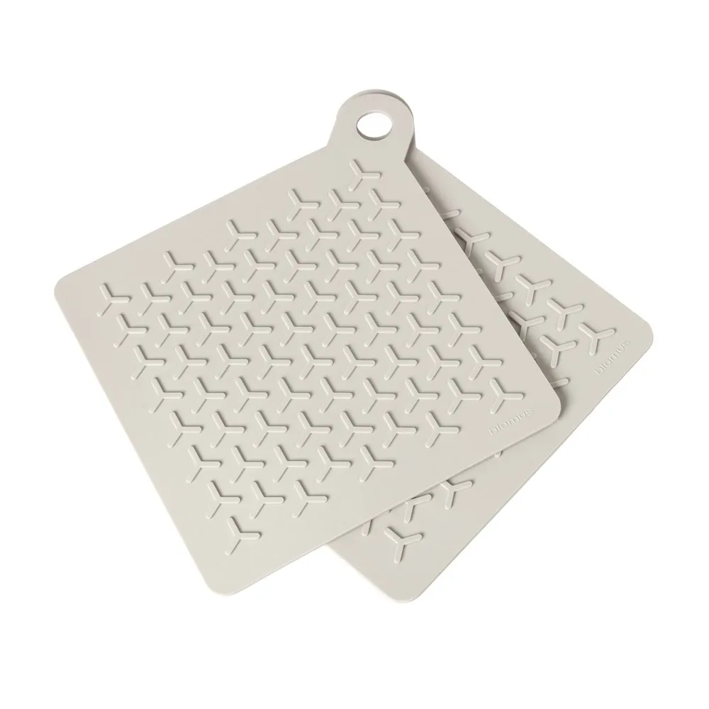 Flip γάντι φούρνου Συσκευασία 2 τεμαχίων, αχτίδα του φεγγαριού (ανοιχτό γκρι) blomus