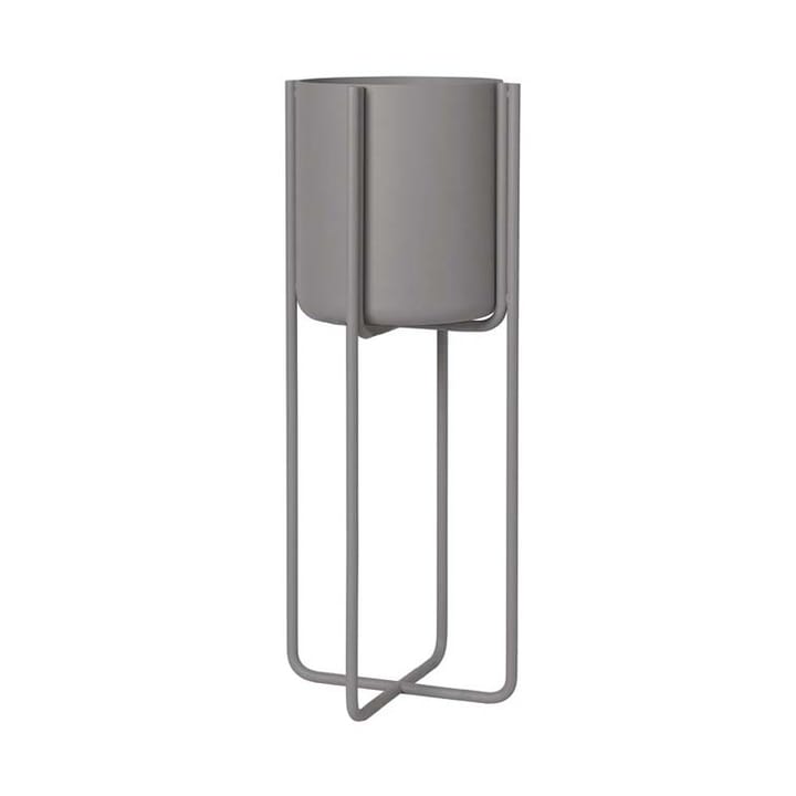 Kendra γλάστρα S Ø55 cm - Γκρι του ατσαλιού (σκούρο γκρι) - Blomus