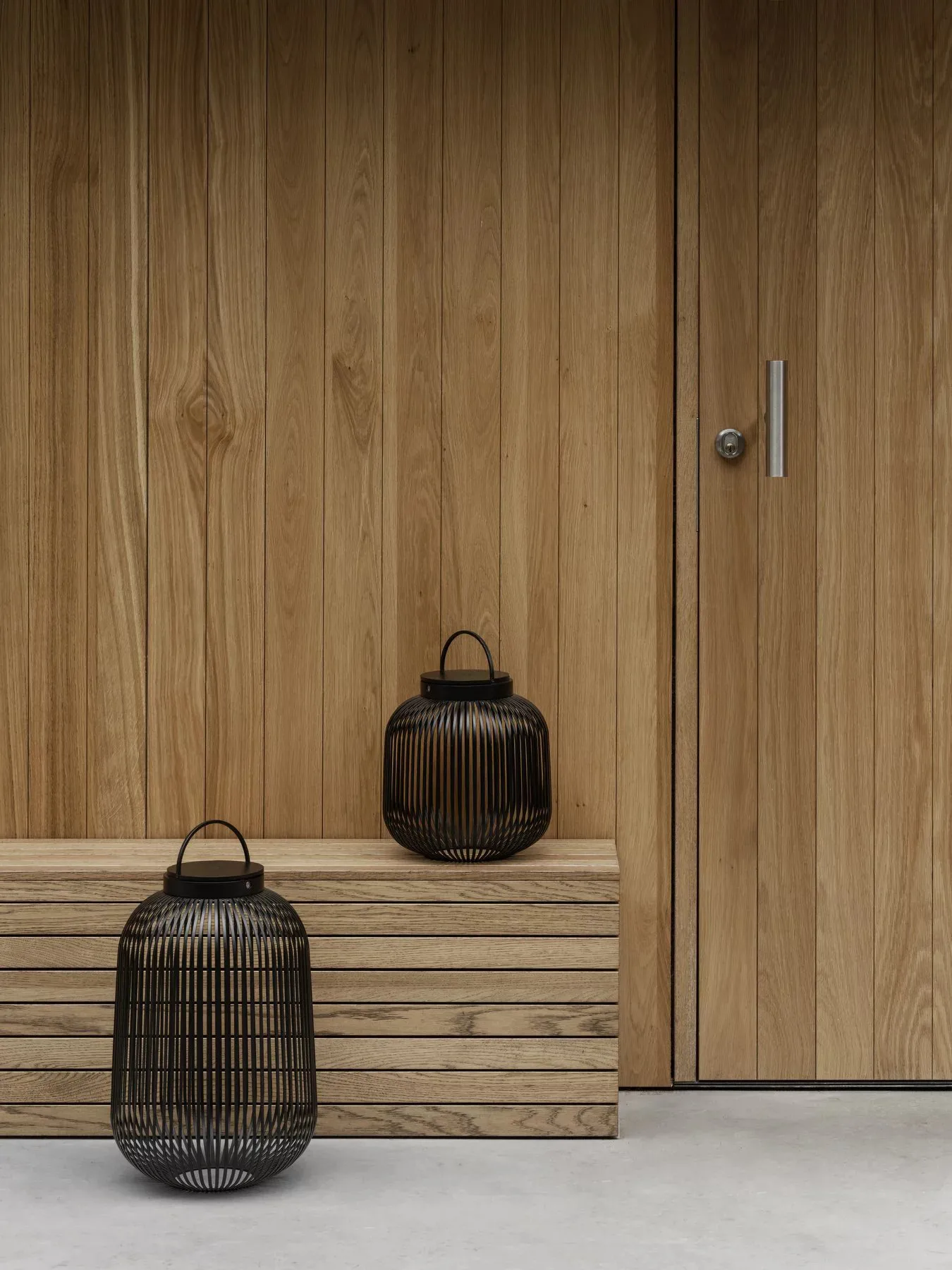 Λάμπα LED Lito L, Black blomus