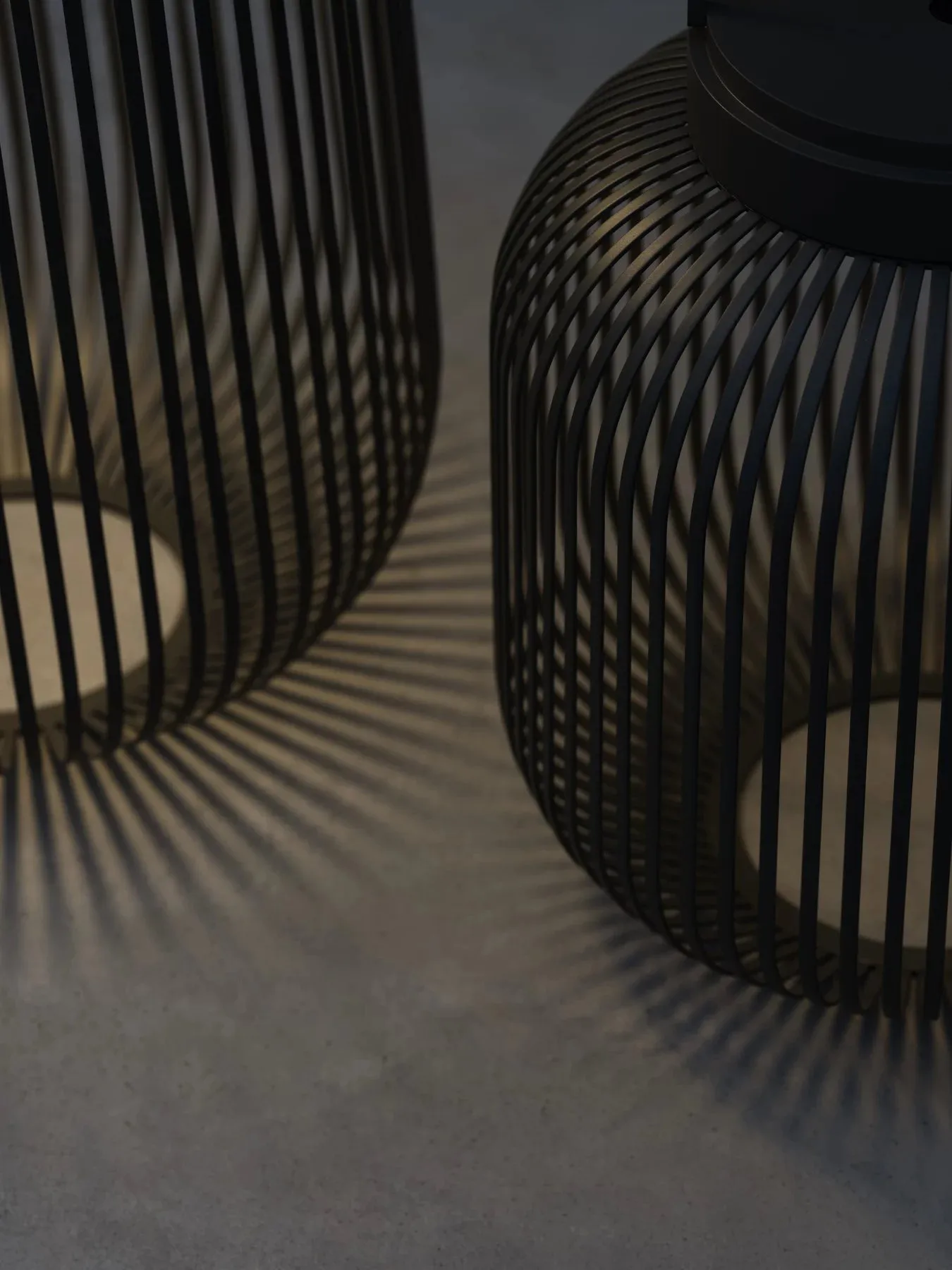 Λάμπα LED Lito M, Black blomus