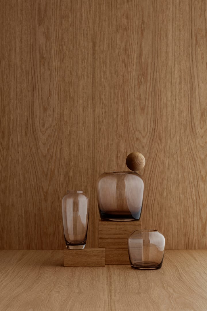 Leta βάζο 17 cm, Καφές blomus
