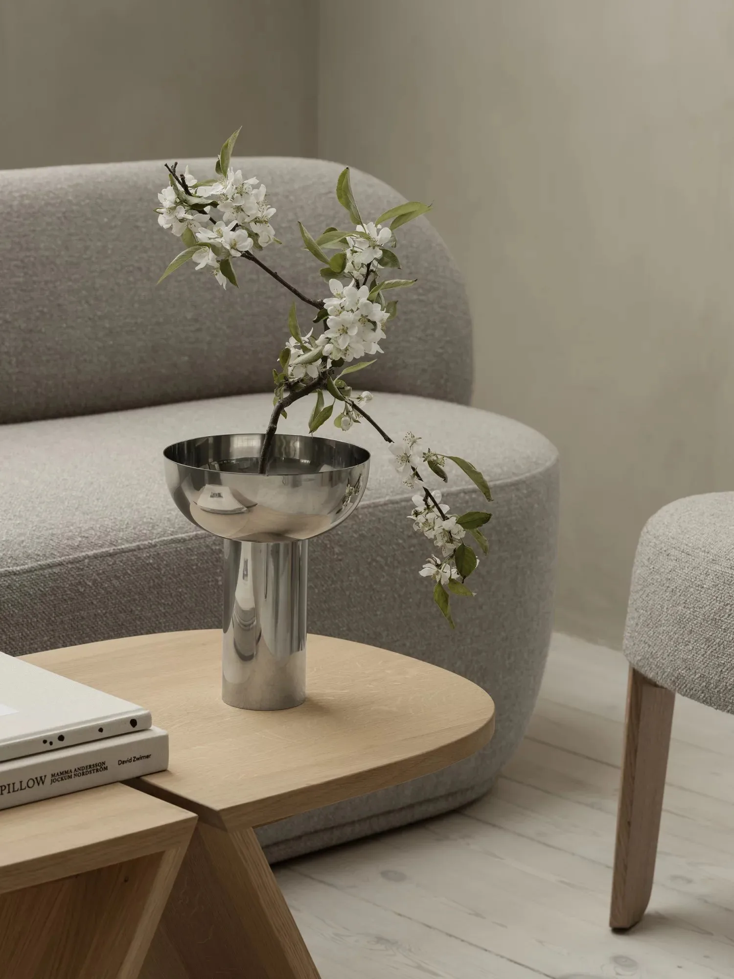 Βάζο, Miyabi, σε σχήμα υακίνθου, Ø17 εκ, Polished blomus