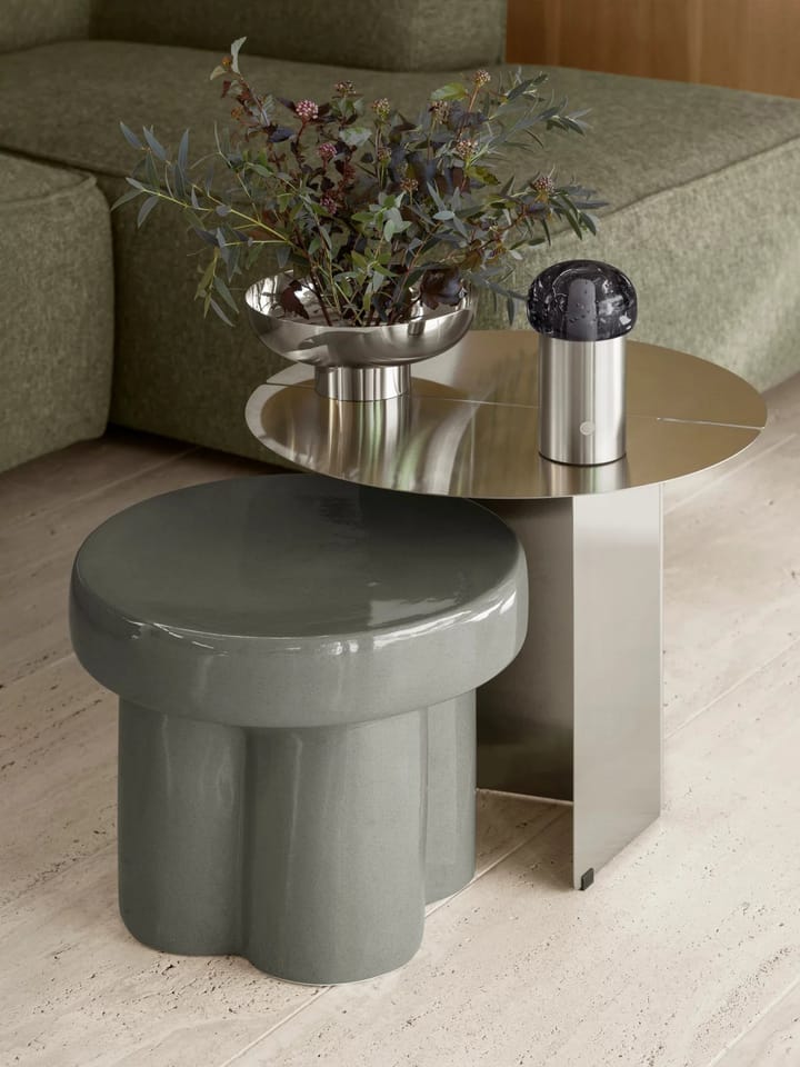 Βάσο MIYABI M Ø23 εκ., Silver Blomus