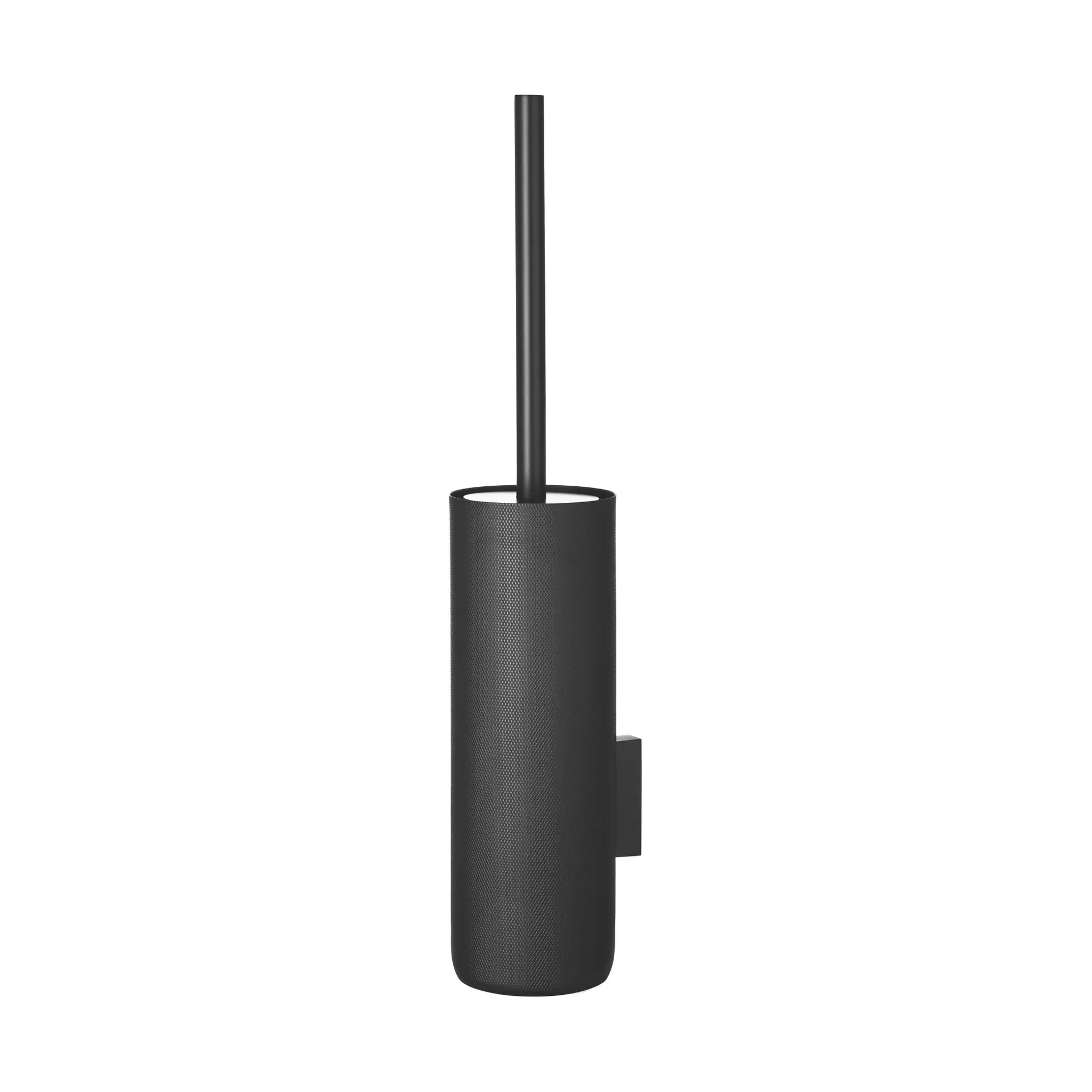 Modo Rof βούρτσα τουαλέτας για τοίχο, Black, Ø8,5x49 cm blomus