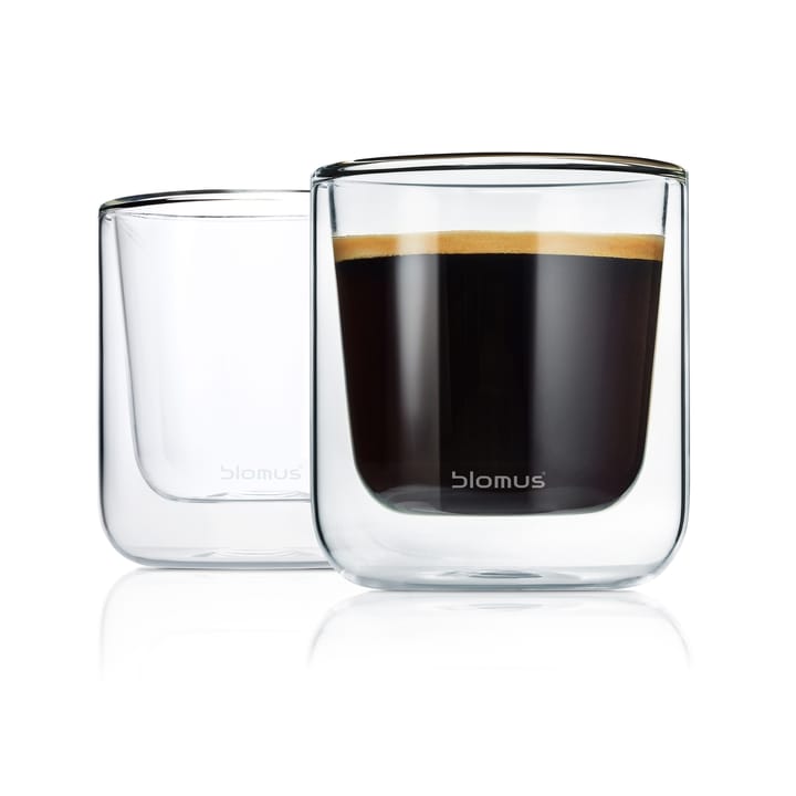Nero ποτήρι για καφέ Συσκευασία 2 τεμαχίων - Διαφανές - Blomus