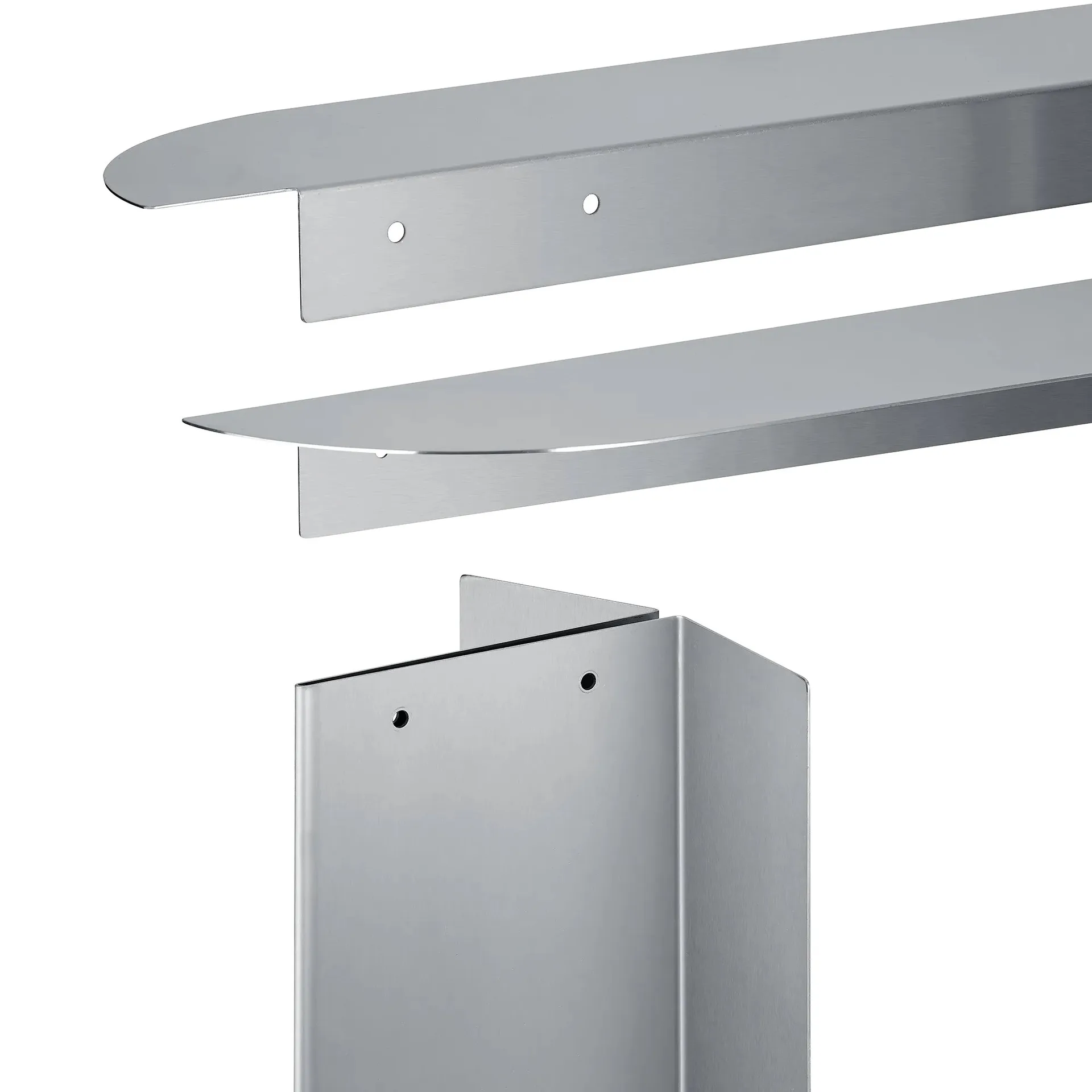 ORU παγκάκι 80x45 εκ., Ματ ανοξείδωτο ατσάλι blomus