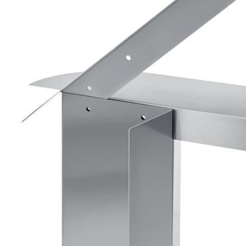 ORU παγκάκι 80x45 εκ. - Ματ ανοξείδωτο ατσάλι - Blomus