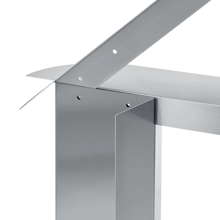 ORU παγκάκι 80x45 εκ., Ματ ανοξείδωτο ατσάλι Blomus