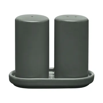 Pilar αλατιέρα & πιπεριέρα 2 τεμαχίων - Agave Green, Ø4,5x11,5 εκ. - blomus