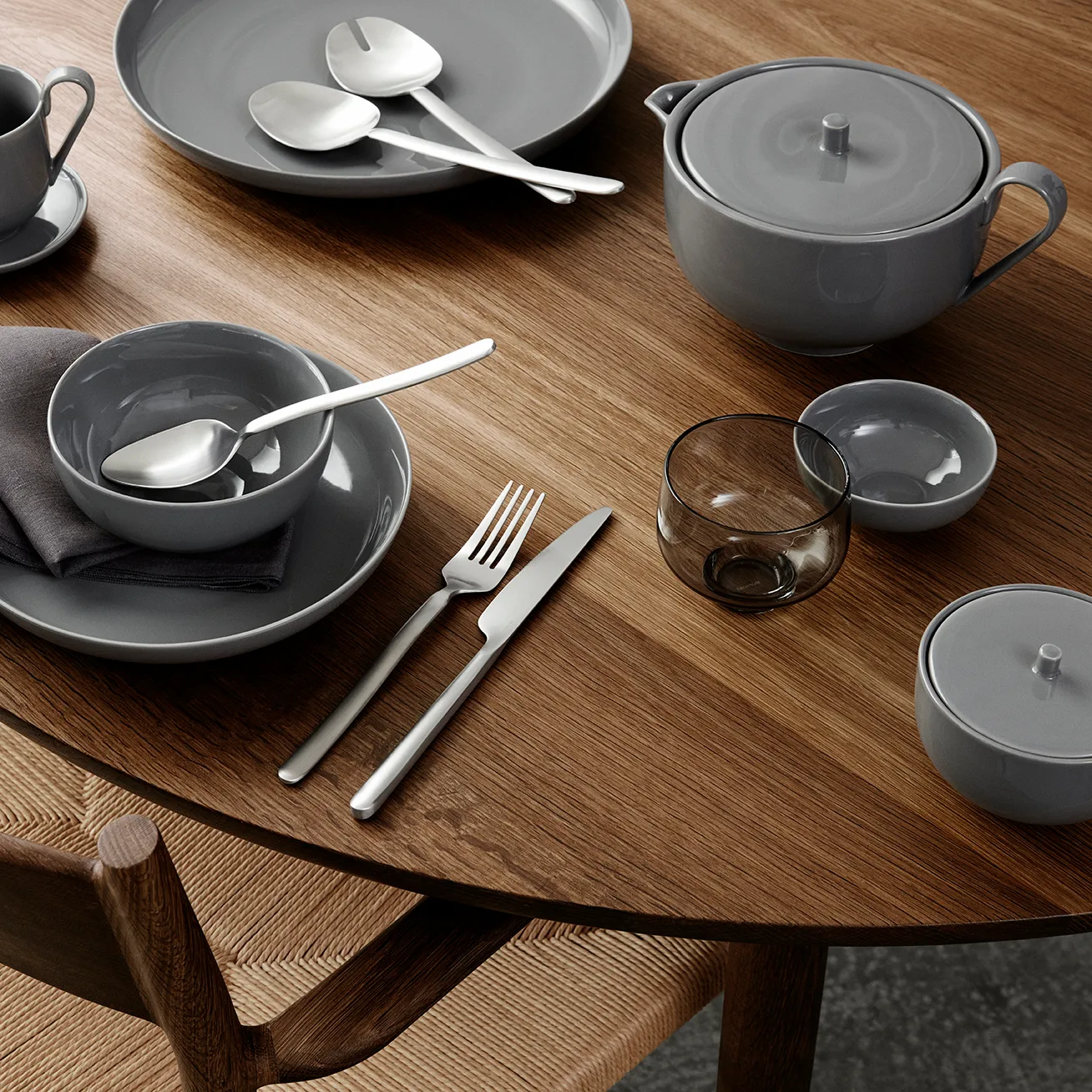 Ro μπολ Ø 9 cm, Δέρμα καρχαρία blomus