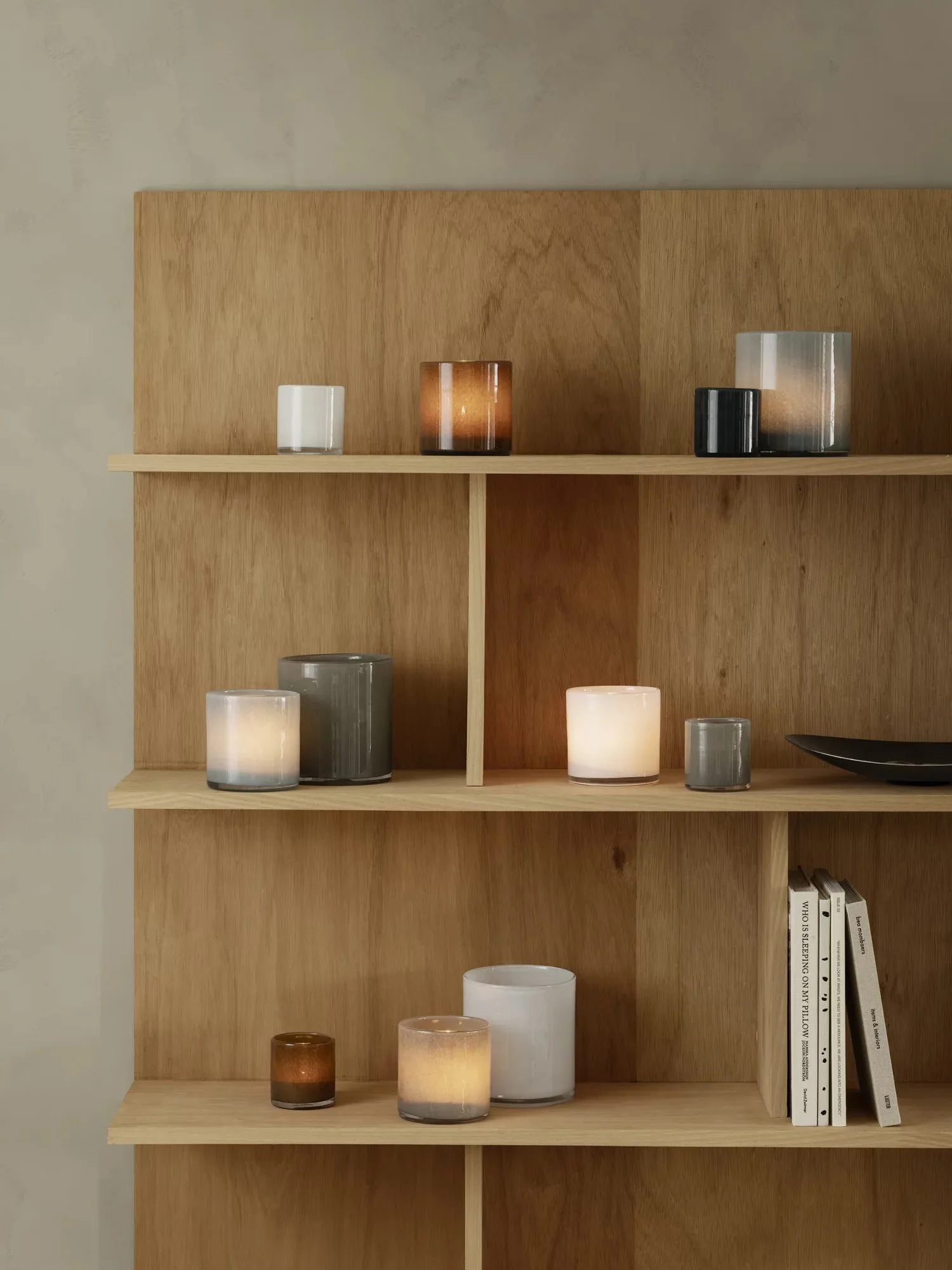 SAGA φανάρι L Ø15 cm, Dove blomus