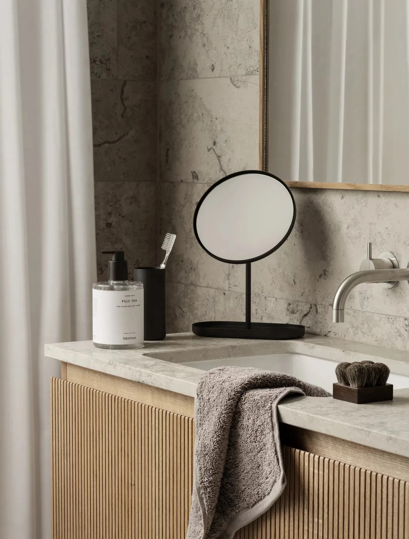 Ανταλλακτικό Satomi υγρό σαπούνι χεριών 1000 ml, Fuji Tea blomus