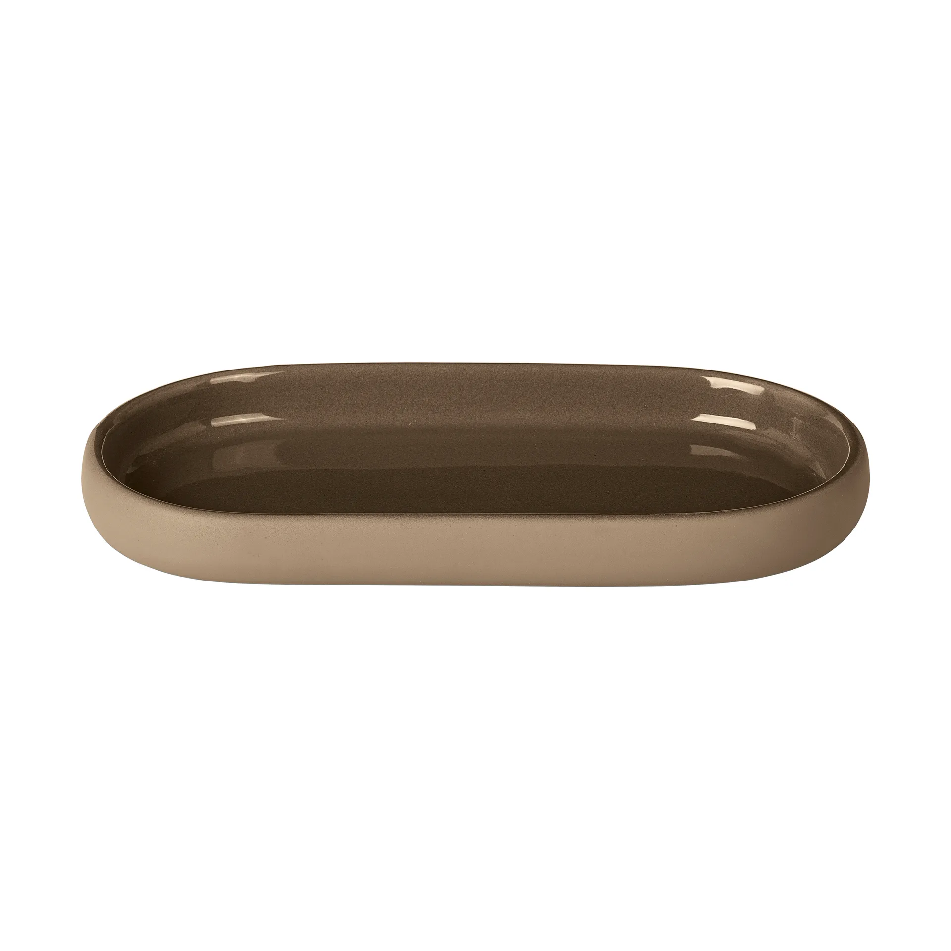 Κεραμικό πιάτο Sono 10x19 cm, Μπεζ blomus