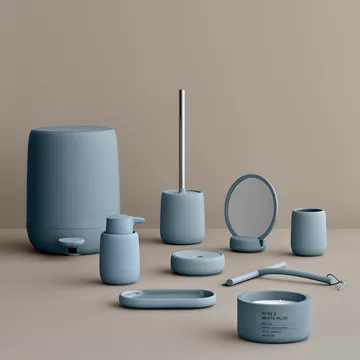 Sono Vanity επιτραπέζιος καθρέπτης Ø17 cm - Μπλε Ashley - blomus
