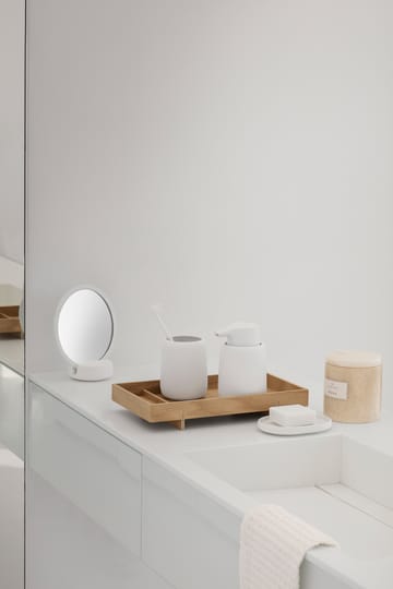 Sono Vanity επιτραπέζιος καθρέπτης Ø17 cm - Λευκό - blomus