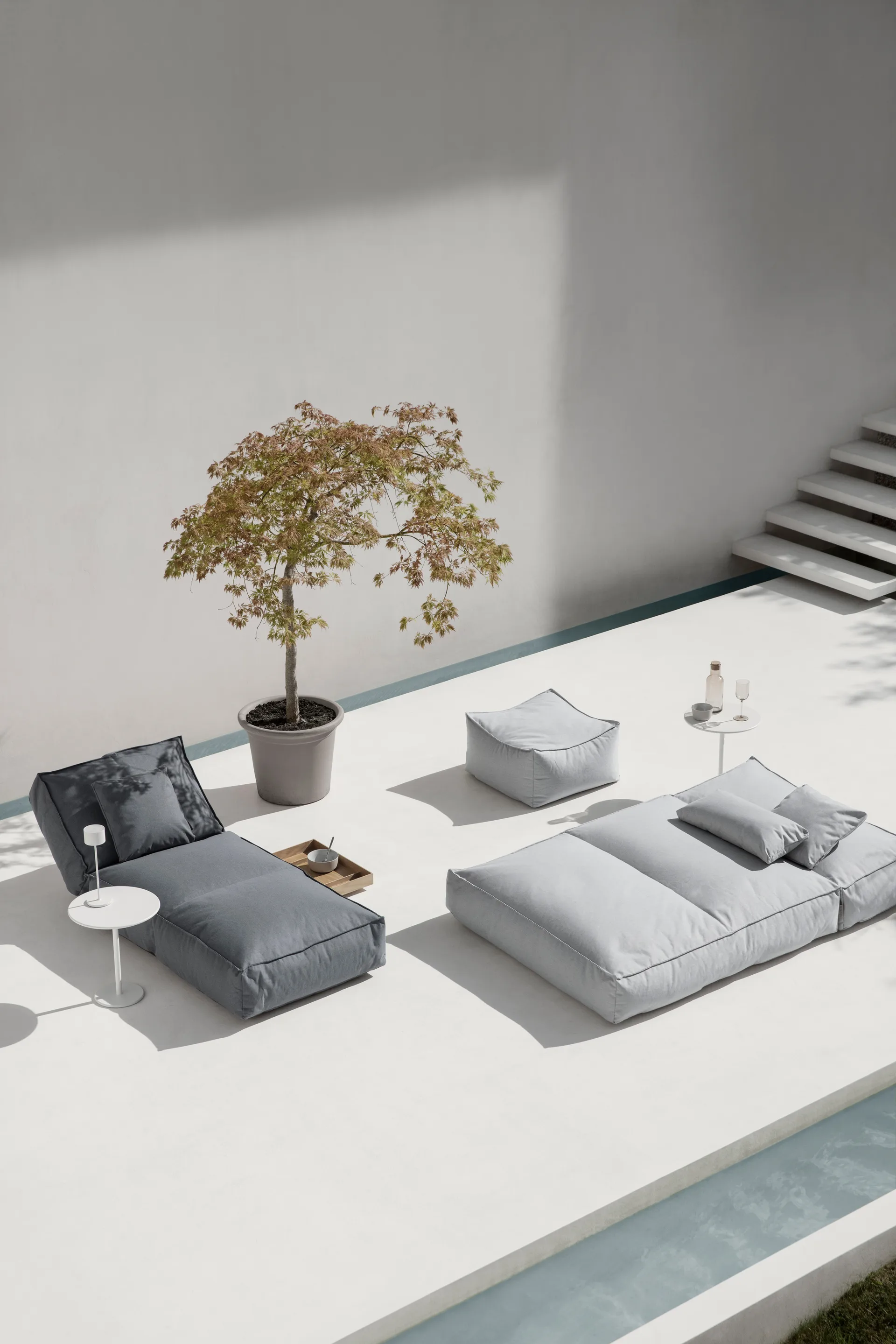 STAY daybed πουφ 190x120 εκ., Cloud blomus