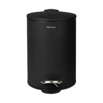 Κάδος με πεντάλ Tubo 3 L - Black - blomus