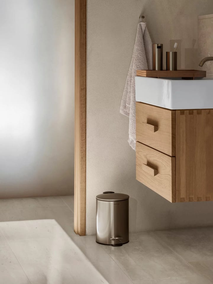 Κάδος με πεντάλ Tubo 3 L, Brass Blomus