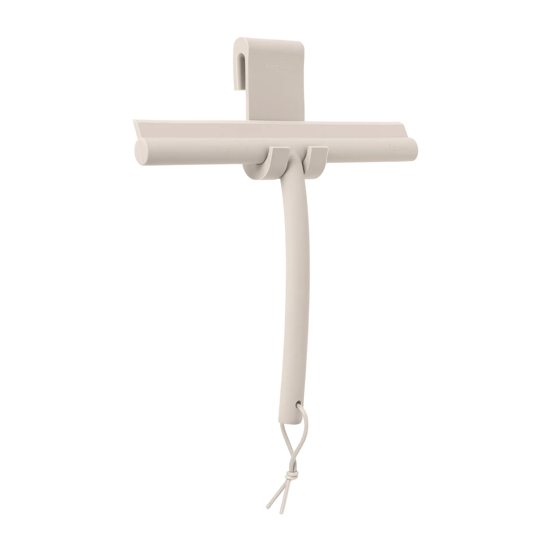 Ξύστρα ντουζιέρας Vipo με γάντζο, Αχτίδα του φεγγαριού blomus