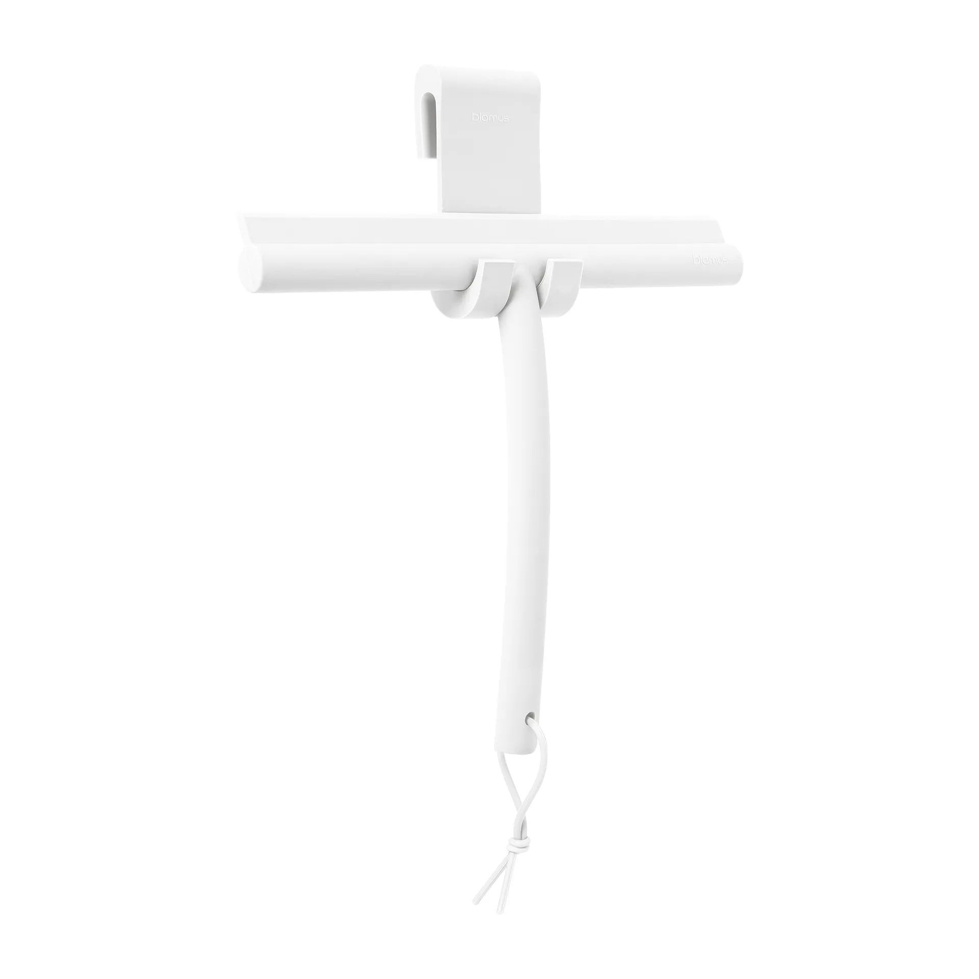 Ξύστρα ντουζιέρας Vipo με γάντζο, Λευκό blomus