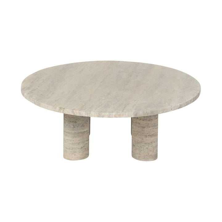 Τραπεζάκι σαλονιού Volos L Ø75 cm, Travertine Blomus