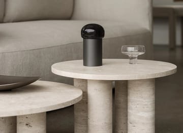 Τραπεζάκι σαλονιού Volos L Ø75 cm - Travertine - Blomus