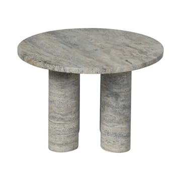 Πλαϊνό τραπεζάκι Volos S 52 cm - Silver Travertine - Blomus