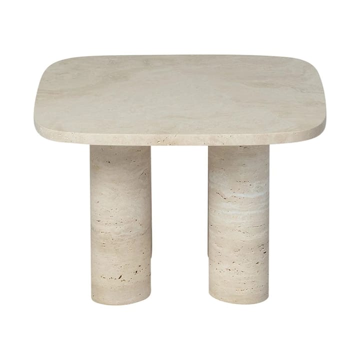 Πλαϊνό τραπεζάκι Volos S 52x52 cm, Travertine Blomus