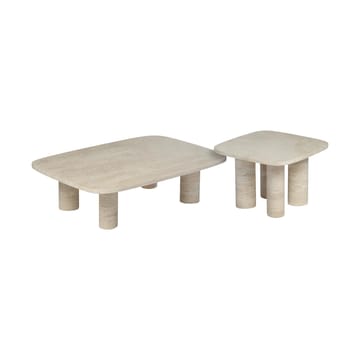 Πλαϊνό τραπεζάκι Volos S 52x52 cm - Travertine - Blomus