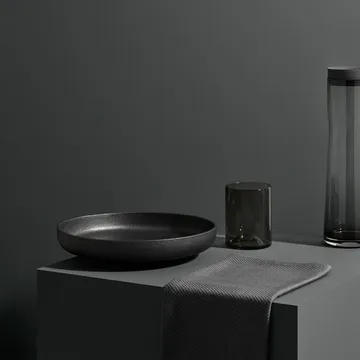 Wave ποτήρι κύπελλο Συσκευασία 2 τεμαχίων - Μαύρο - blomus