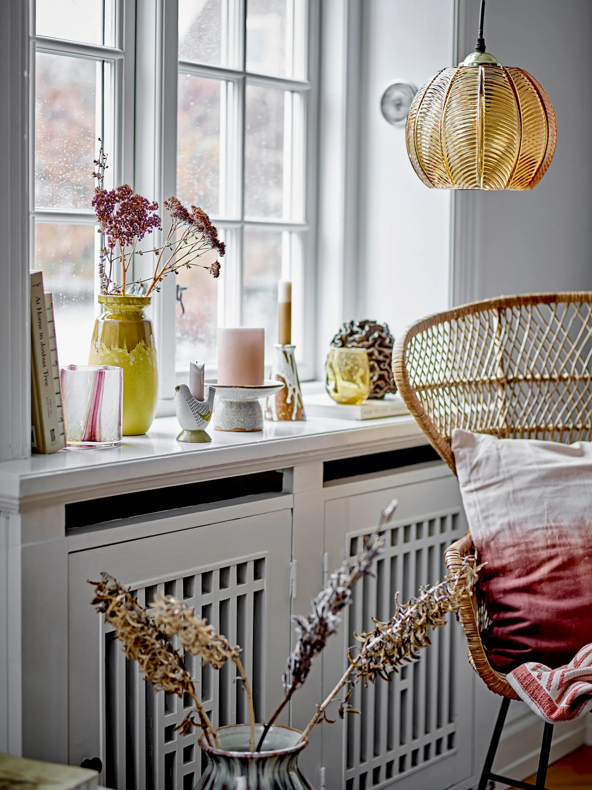 Adar κρεμαστό φωτιστικό Ø22 εκ., Καφέ Bloomingville