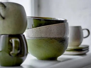 Addison μπολ Ø16 cm 3 τεμάχια - Green - Bloomingville