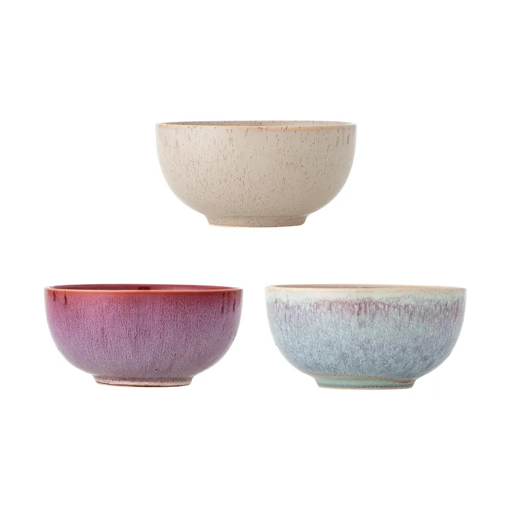 Addison μπολ Ø16 cm 3 τεμάχια - Ροζ - Bloomingville