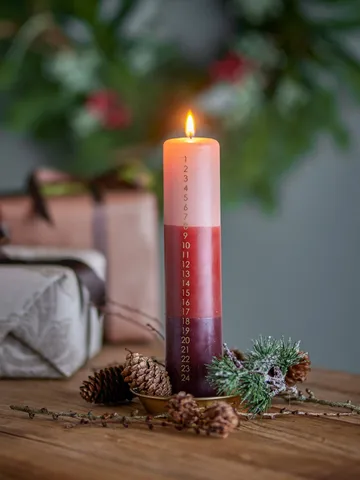 Κεριά Advent Dip Dye - Multi, 25 εκ. - Bloomingville