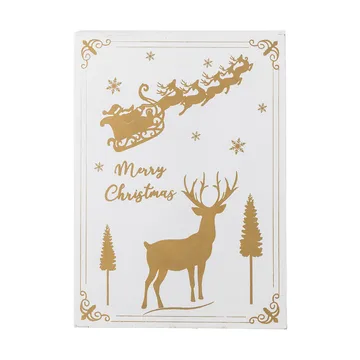 Advent Ημερολόγιο Elimar με φωτισμό - Λευκό - Bloomingville