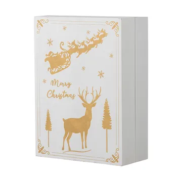 Advent Ημερολόγιο Elimar με φωτισμό - Λευκό - Bloomingville