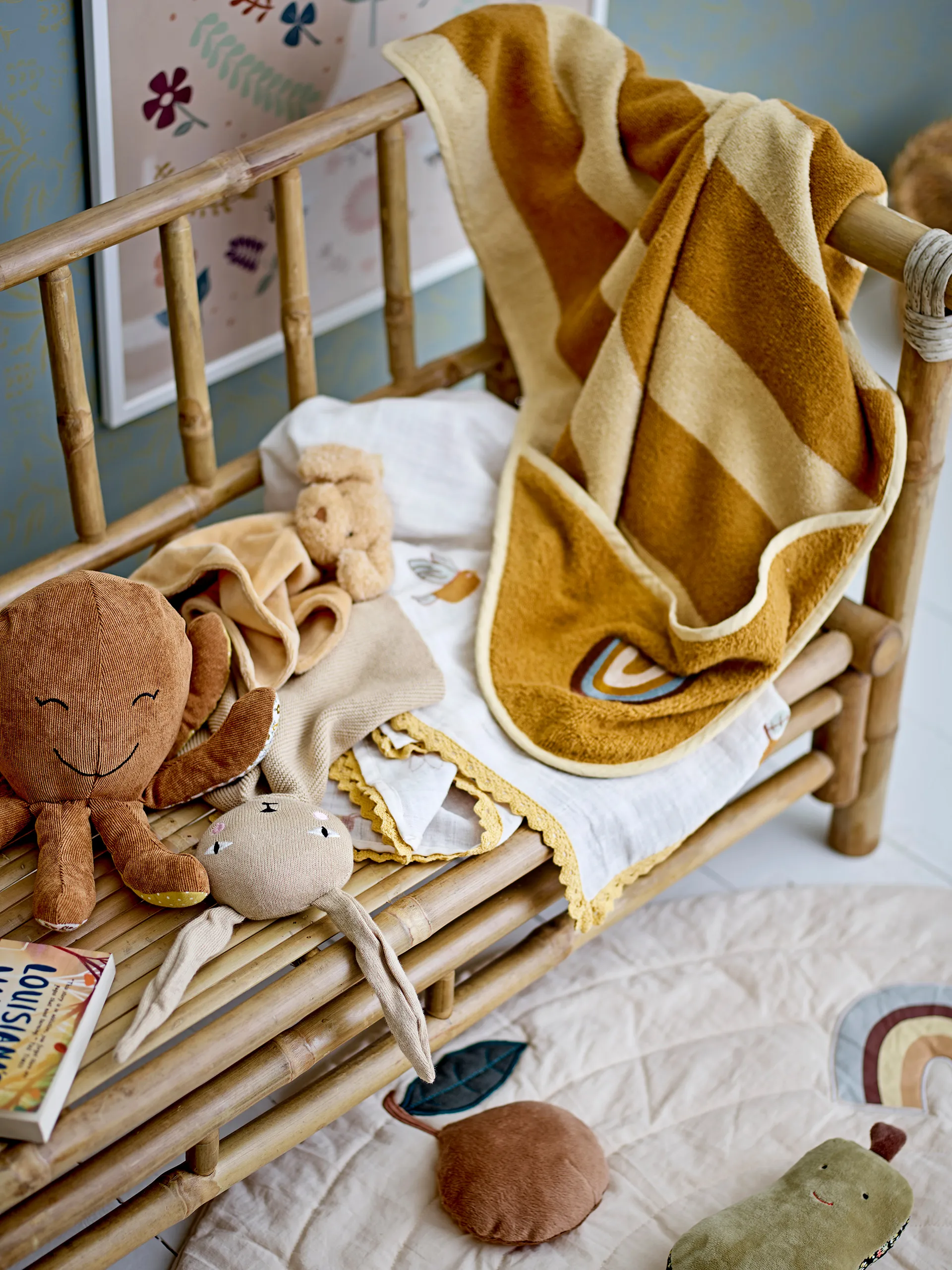 Παιχνιδότοπος Agnes Ø100 εκ., Άσπρο Bloomingville