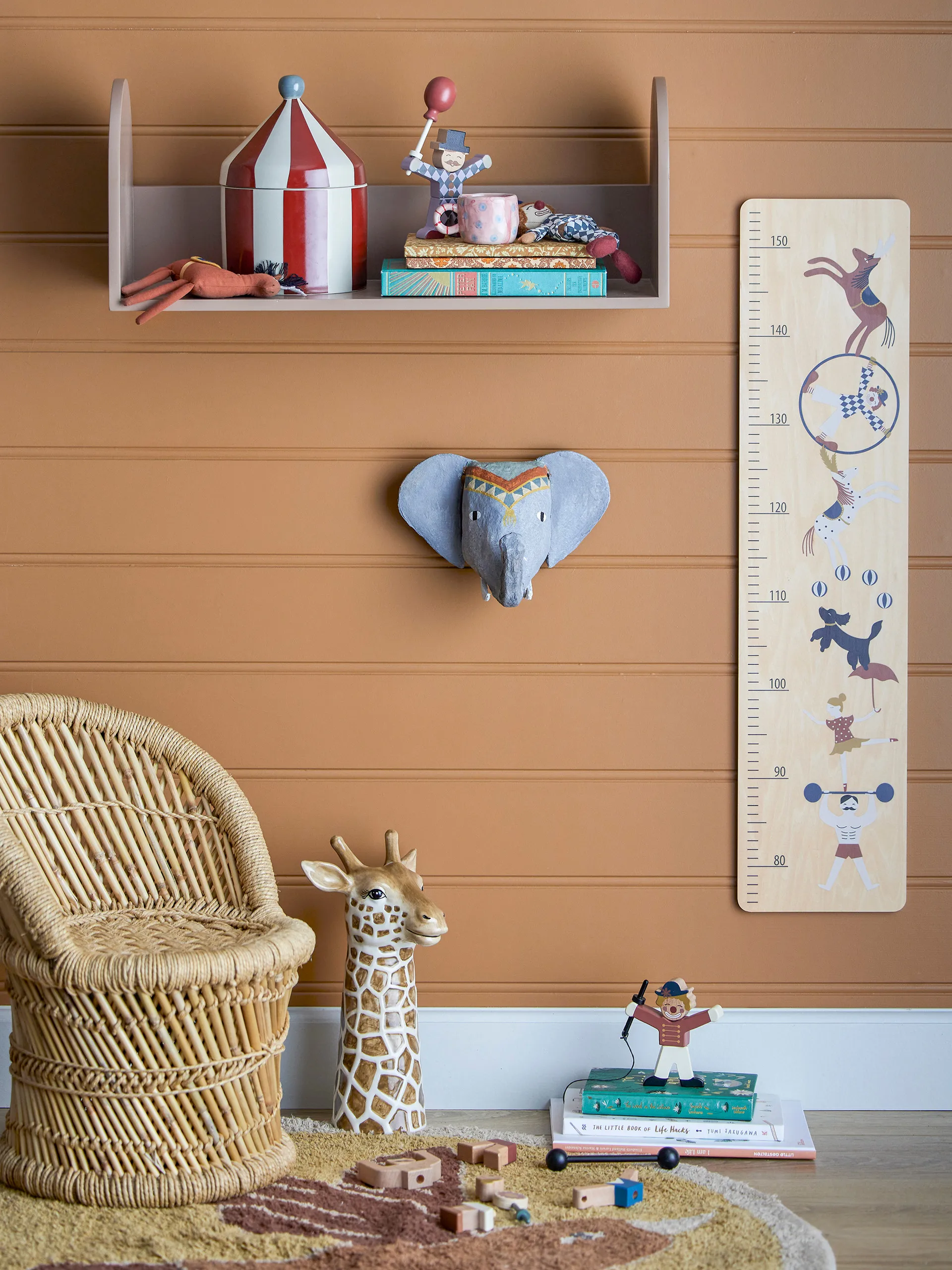 Alazar dec βάζο 32,5 εκ., Καφέ Bloomingville