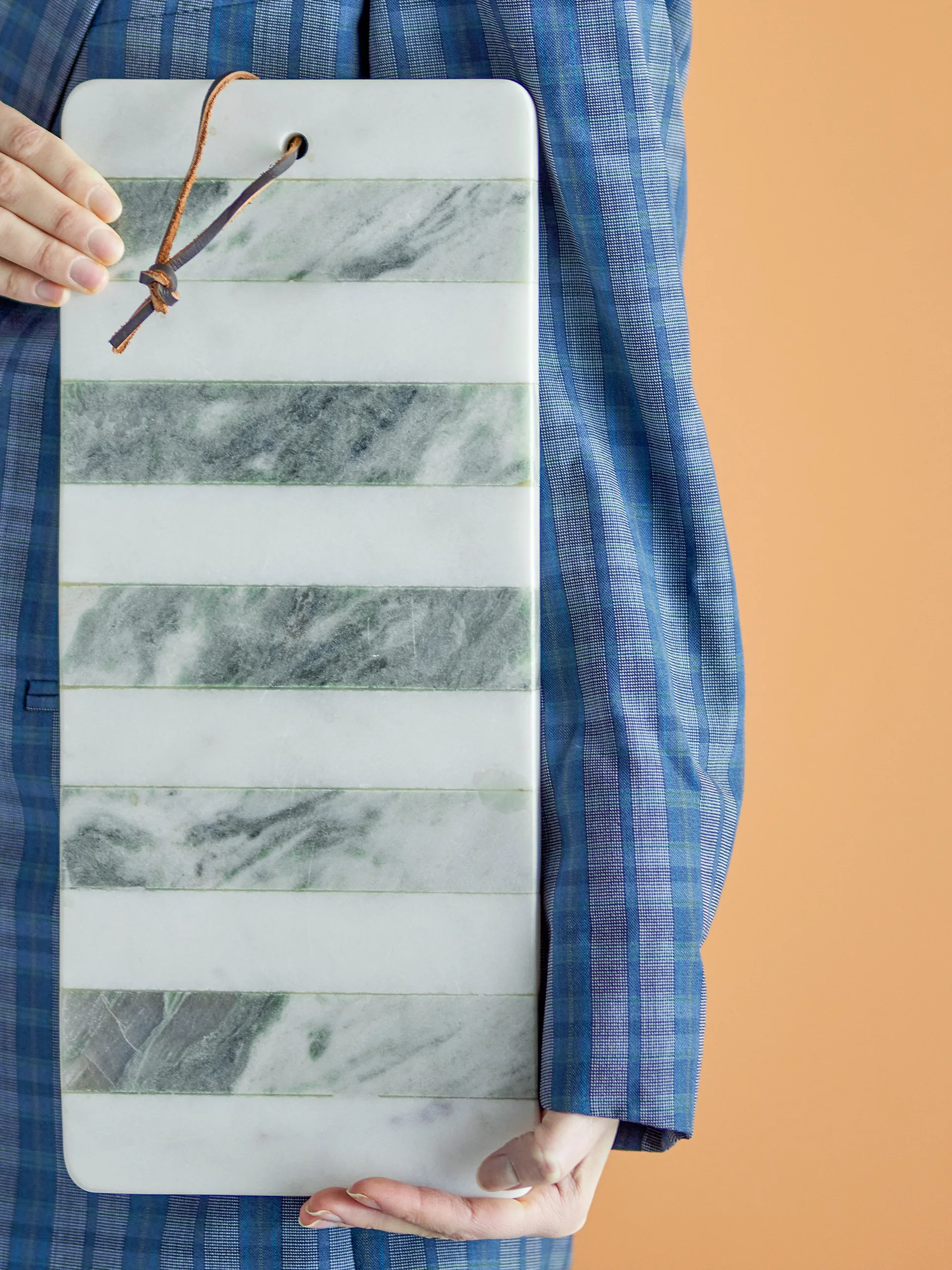 Alessio επιφάνεια κοπής 17,5x40,5 εκ., Μάρμαρο Bloomingville