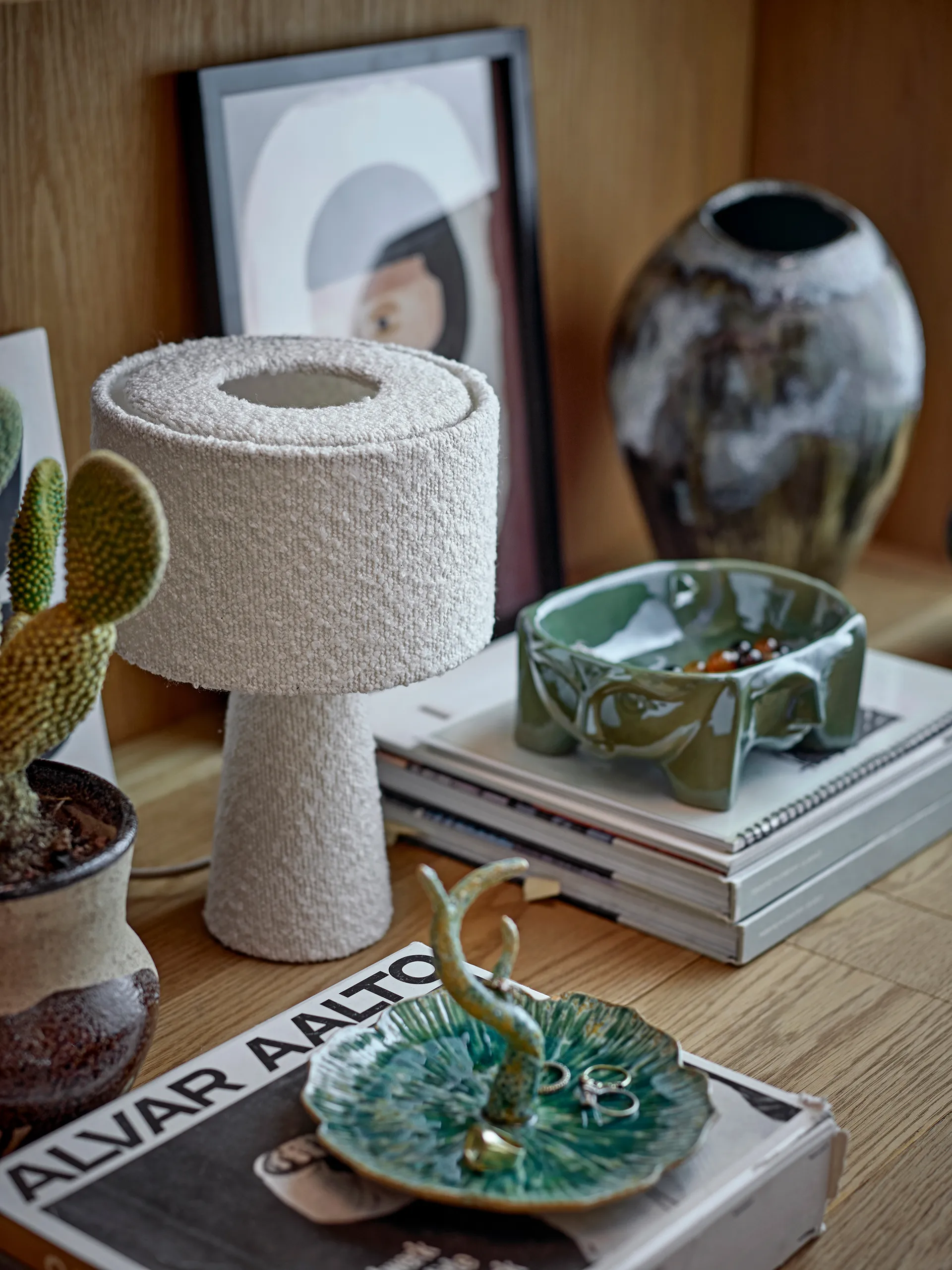 Amanda εικονογράφηση με κορνίζα 32x42 εκ., Καφέ Bloomingville