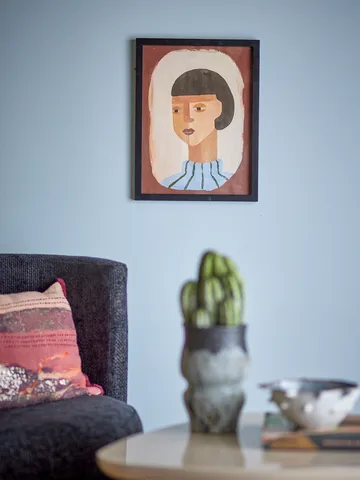 Amanda εικονογράφηση με κορνίζα 32x42 εκ. - Καφέ - Bloomingville
