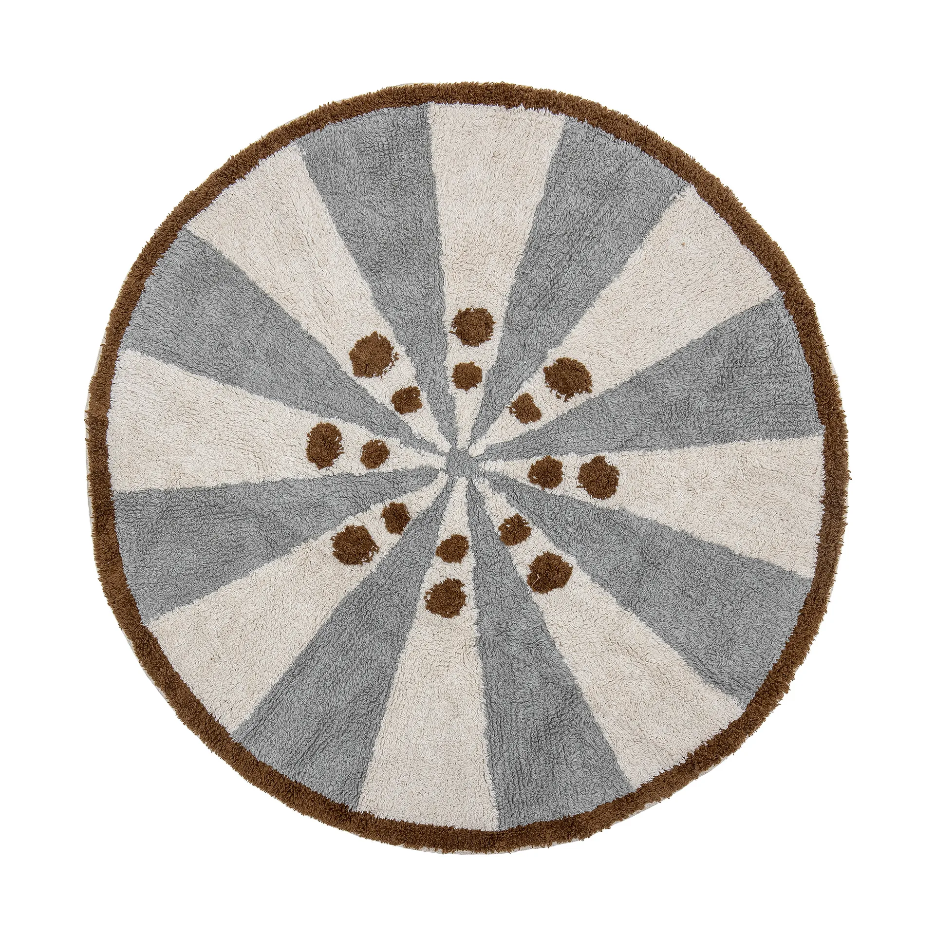 Anker χαλί Ø110 cm, Blue Bloomingville