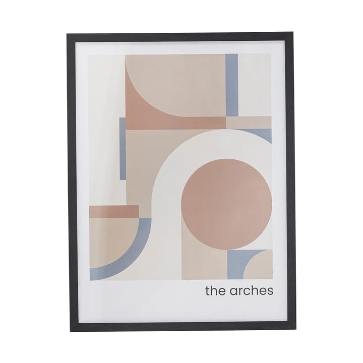 Arches πίνακας 32x42 εκ. - Μαύρο πλαίσιο - Bloomingville