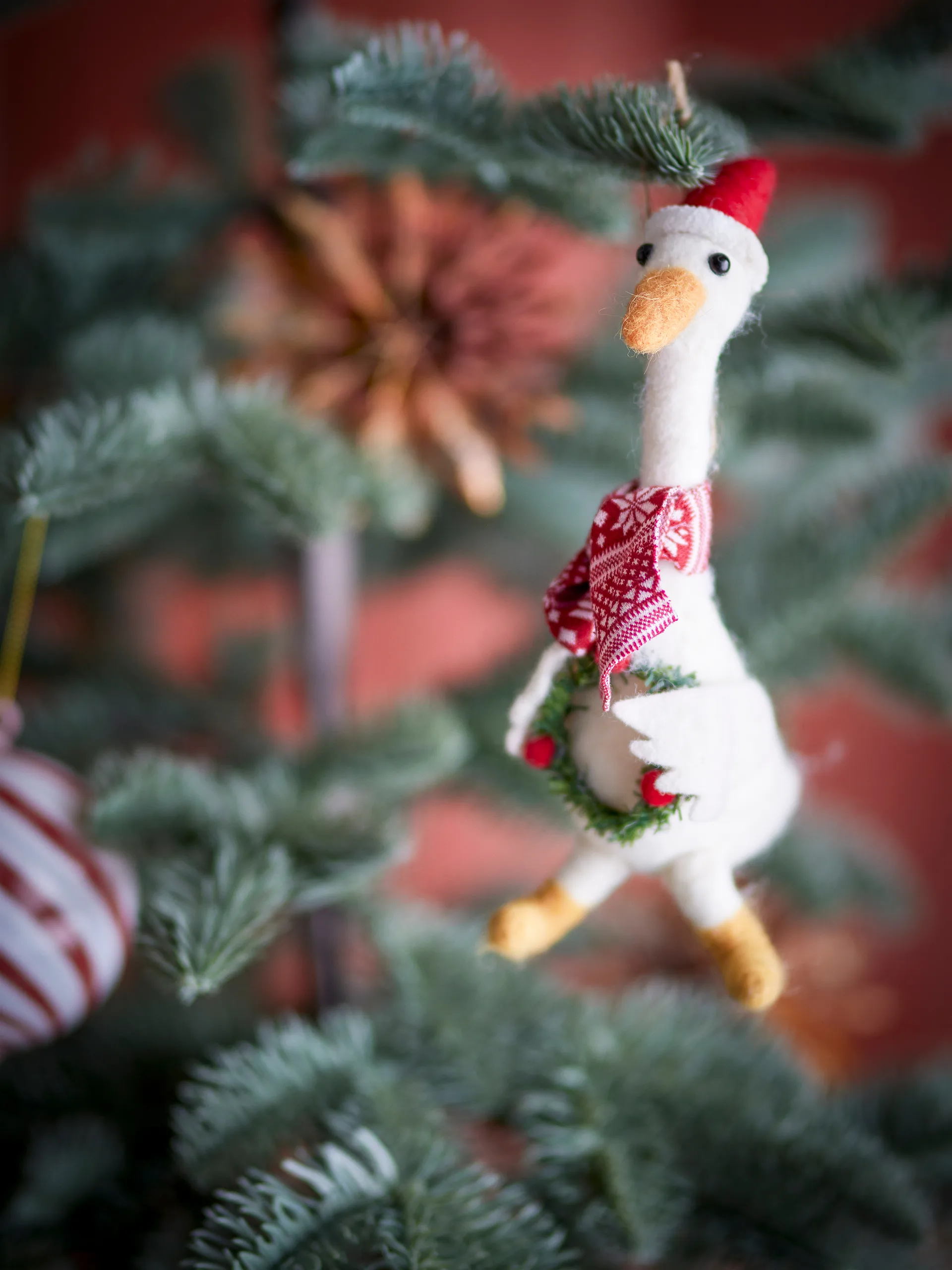 Arlo χριστουγεννιάτικο κρεμαστό 22 εκ., Άσπρο Bloomingville