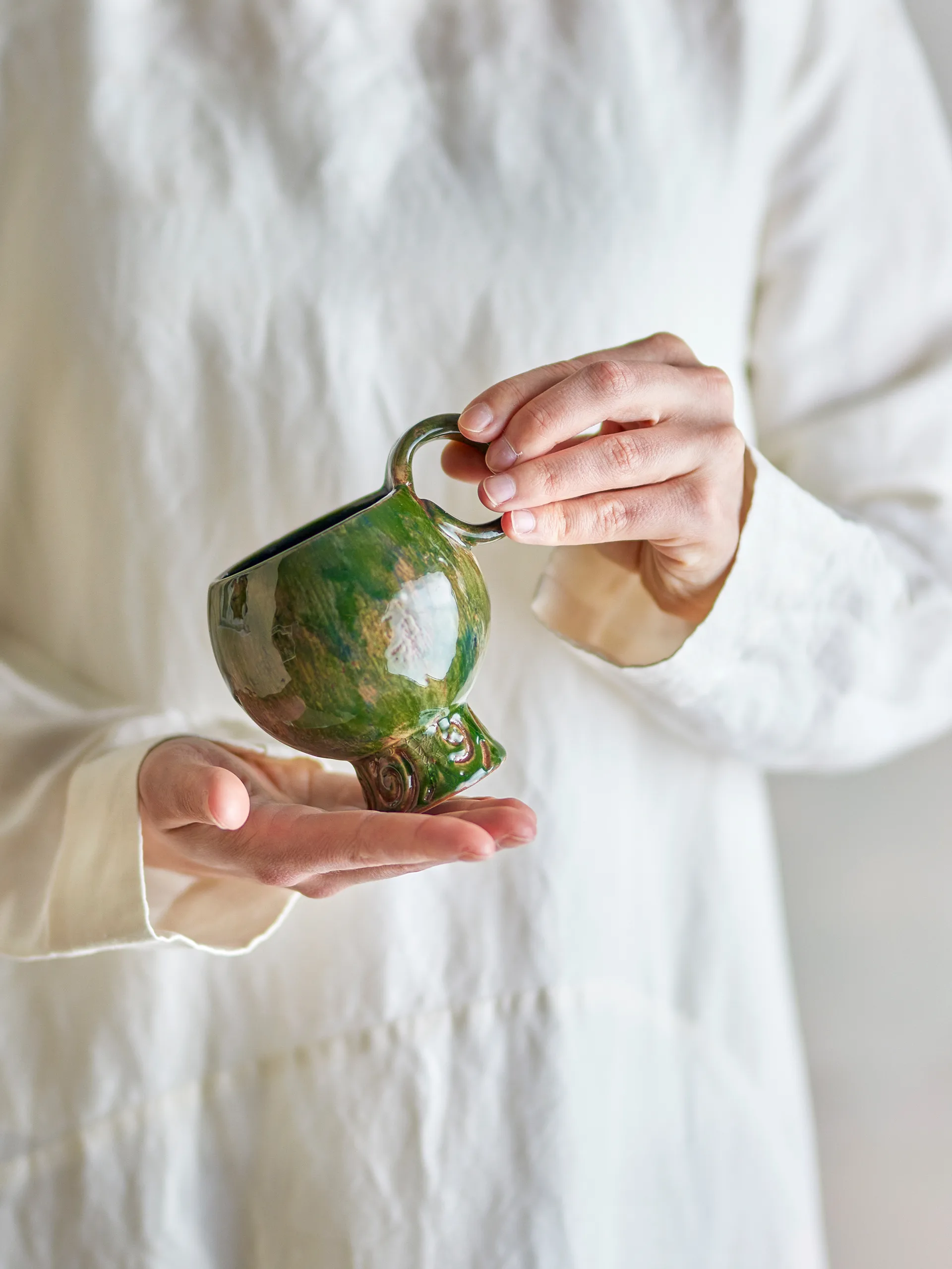 Ballard ποτήρι νερού 4 τεμ., Πράσινο Bloomingville