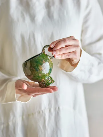 Ballard ποτήρι νερού 4 τεμ. - Πράσινο - Bloomingville