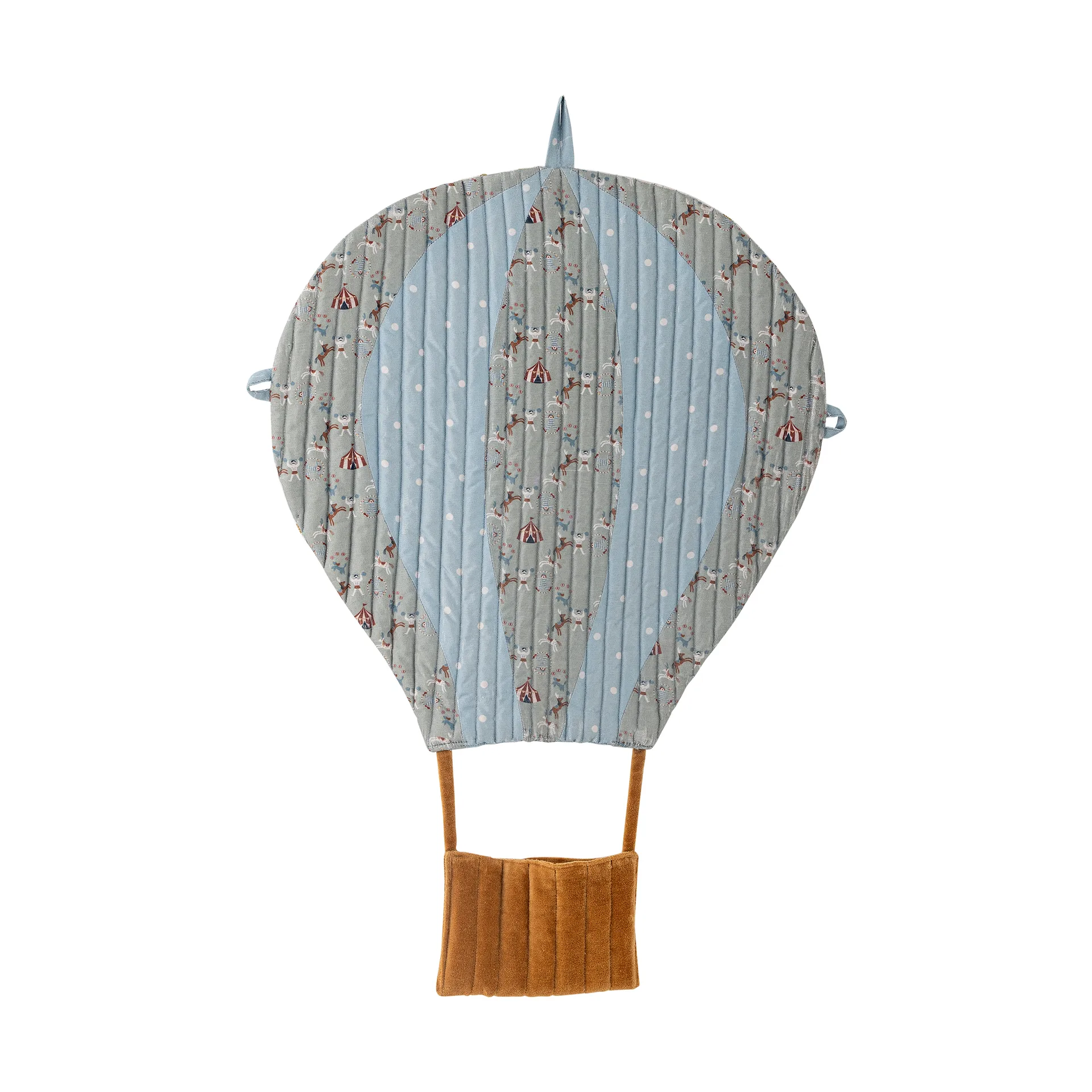 Διακόσμηση τοίχου Ballon 45x60 εκ., Μπλε-καφέ Bloomingville